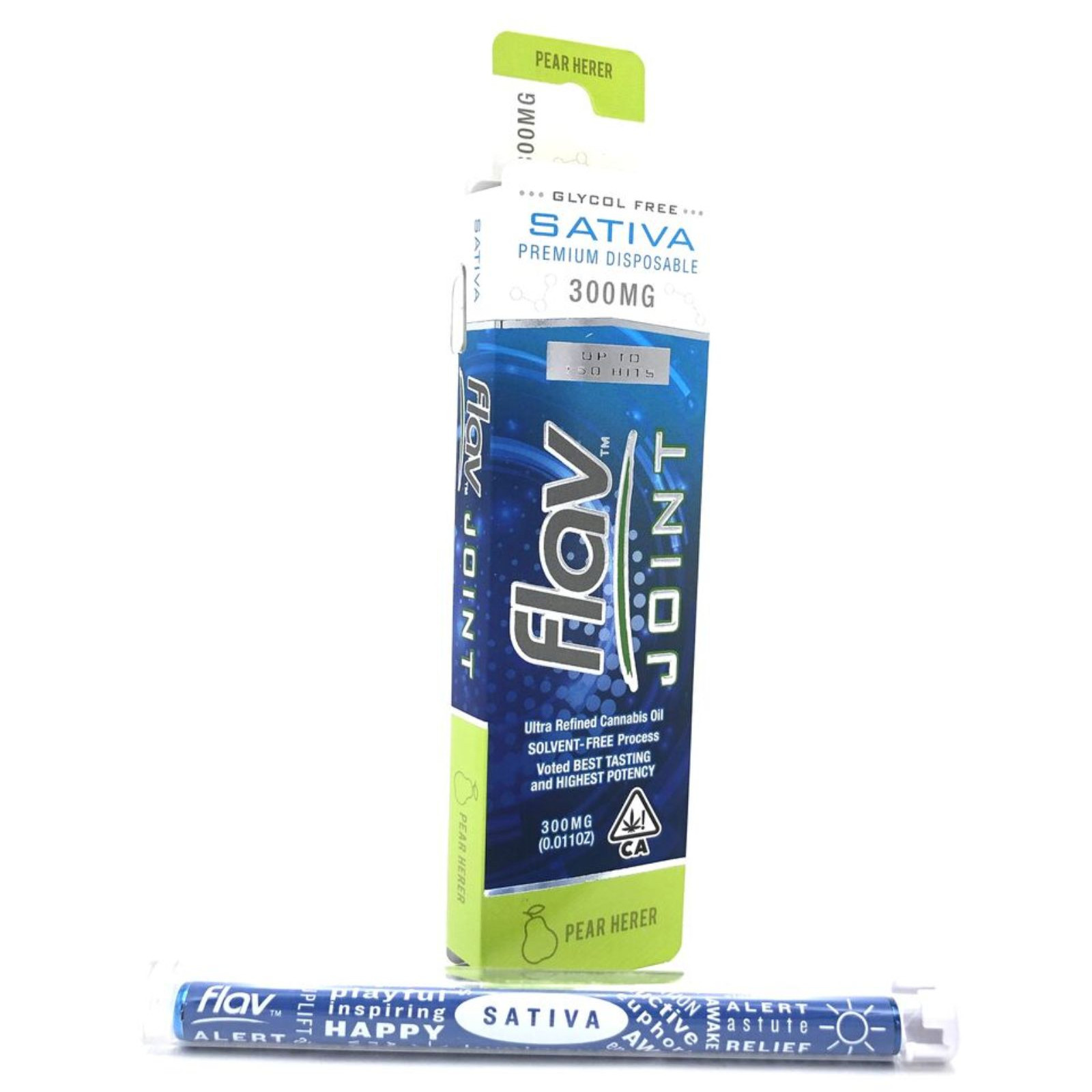 Flav Pear Herer AllinOne Disposable Joint 0.3g Leafly